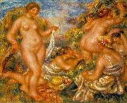 Pierre-Auguste Renoir Bathers, oil painting on canvas
